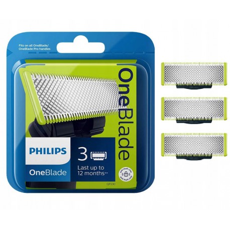 3 x Ostrza wymienne Philips One Blade QP230/50