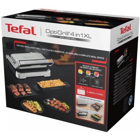 Grill elektryczny TEFAL OptiGrill XL GC784D30 4w1 2200W ROZDKŁADANY