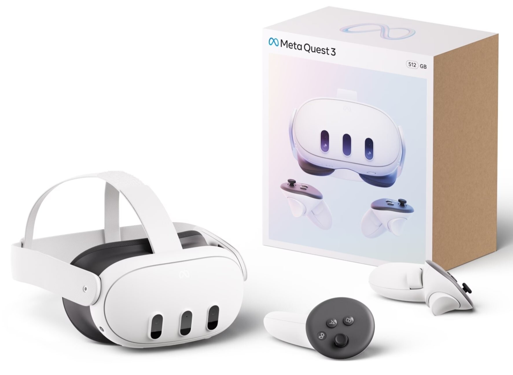 Gogle VR Meta Oculus Quest 3 512GB + 2 kontrolery - BK-Market