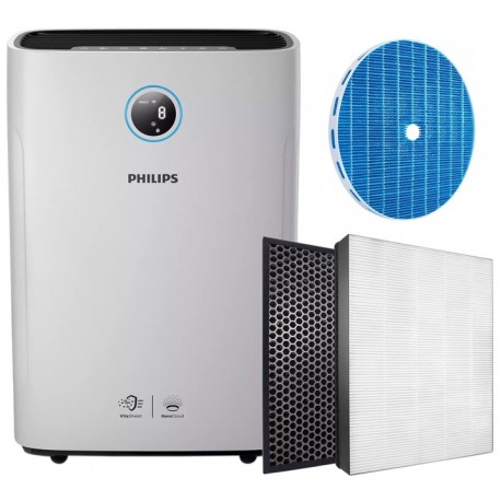 Oczyszczacz i nawilżacz powietrza Philips AC2729/13 35W Filtr 3w1 do 40m2