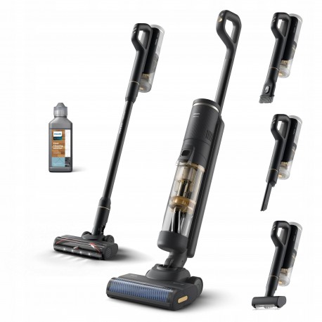 Odkurzacz bezprzewodowy pionowy myjący 3w1 Philips AquaTrio 7000 XW7264/11