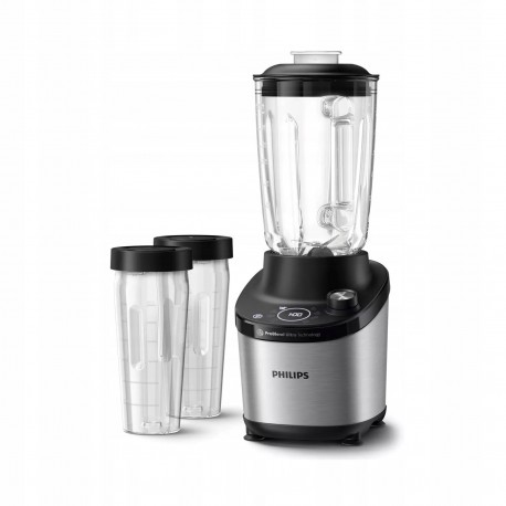 Blender kielichowy Philips HR3760/10 + 2x BIDON