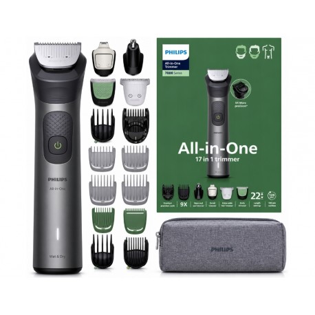 Maszynka Trymer Philips Multigroom 7000 MG7951/15 17w1 +ETUI